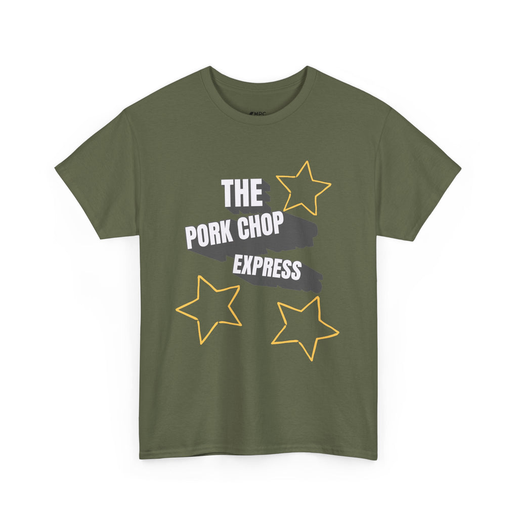 The Pork Chop Express Tee — Retro Star Graphic T-Shirt