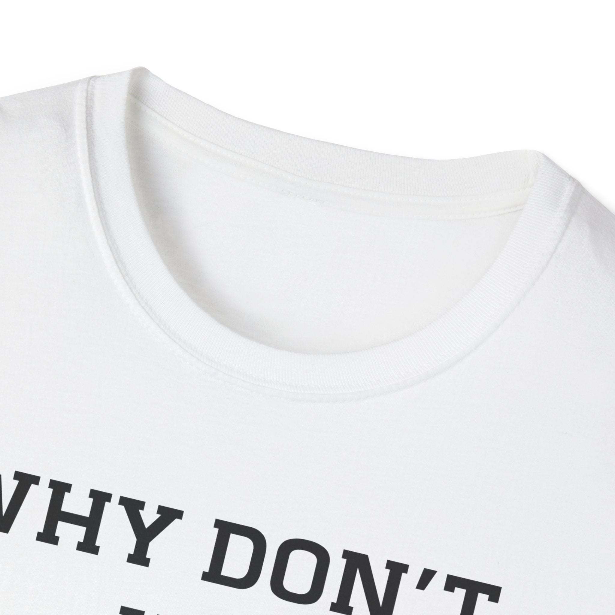 T‑Shirt — "WHY DON’T YOU PUT HER IN CHARGE" Feminist Slogan Tee