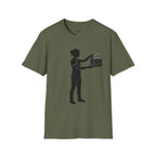 Filmmaker Silhouette T-Shirt — Movie Clapperboard Crew Tee