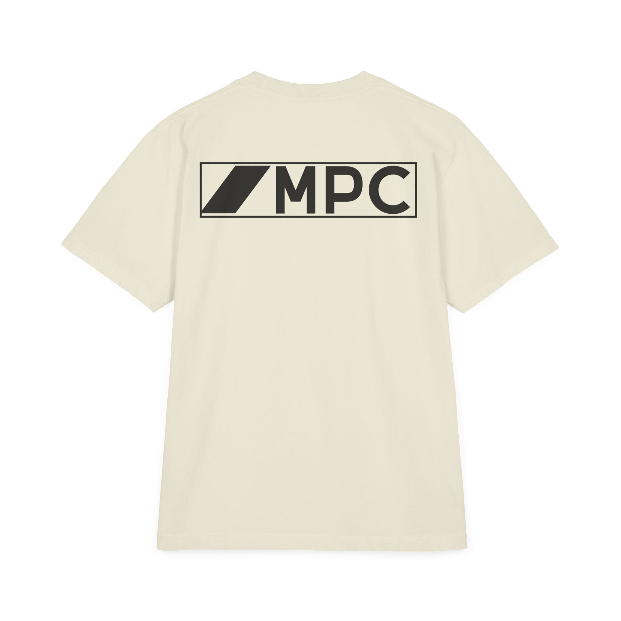 MPC Logo T-Shirt — Minimalist Branded Drop-Shoulder Tee