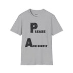Please T-Shirt – "P Lease, Ask Nicely" Vintage Distressed Graphic Tee