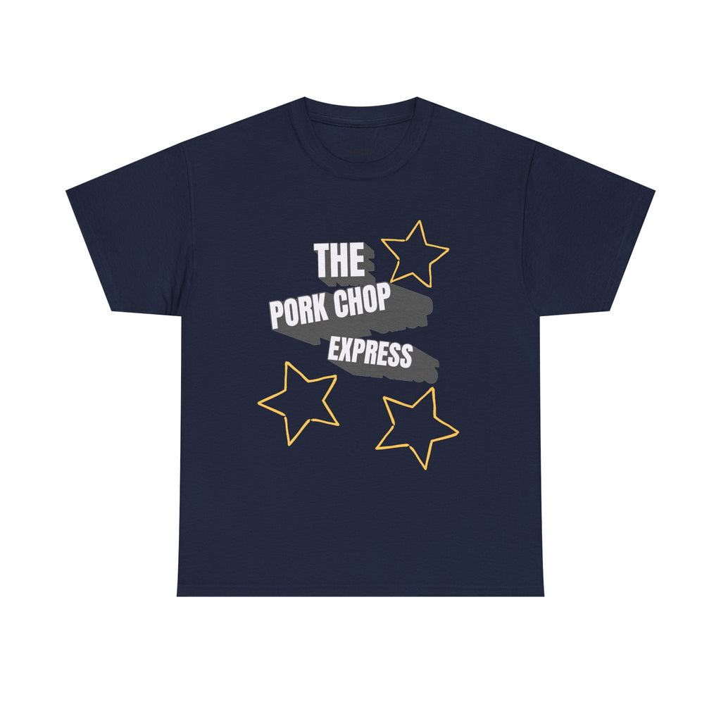 The Pork Chop Express Tee — Retro Star Graphic T-Shirt