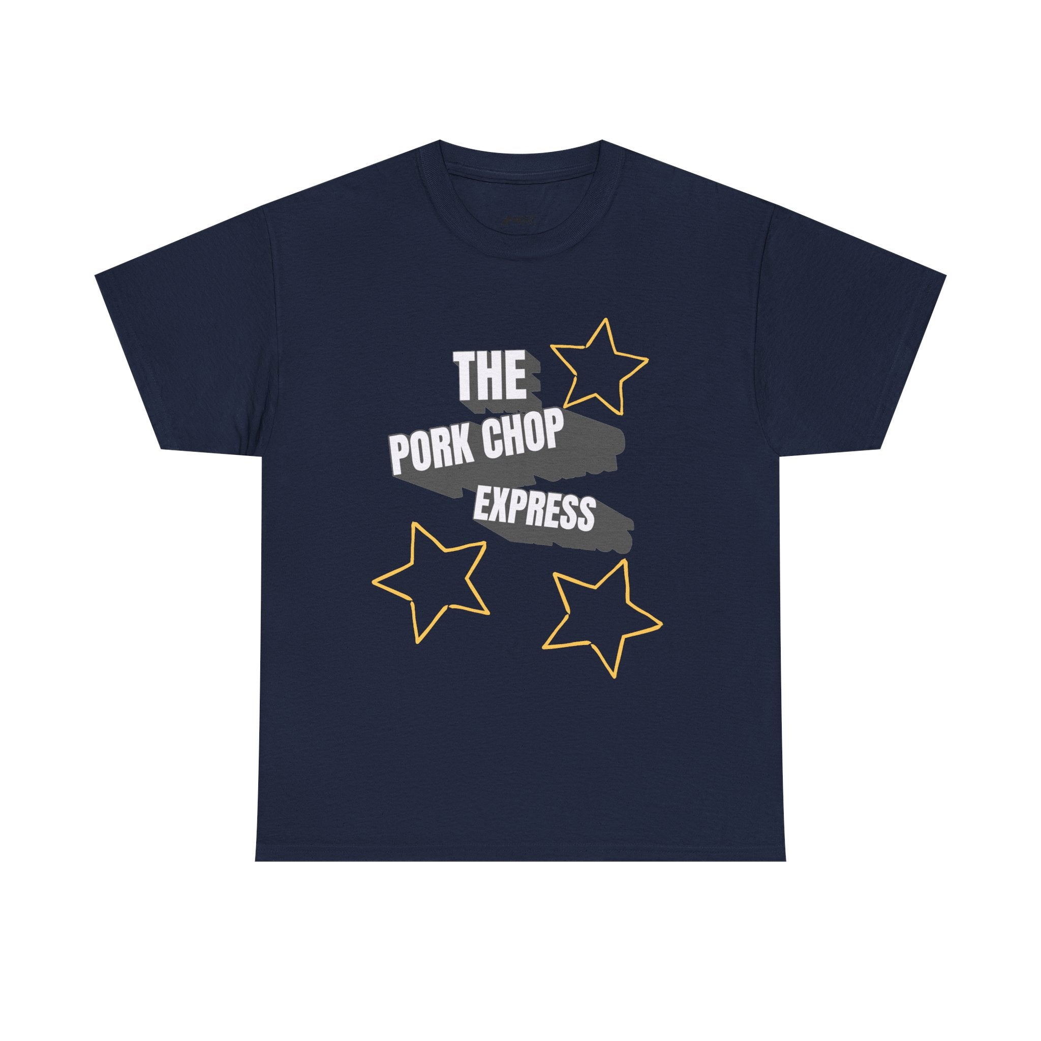 The Pork Chop Express Tee — Retro Star Graphic T-Shirt
