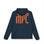 Windbreaker Jacket — White Camo Gothic "MPC" Logo