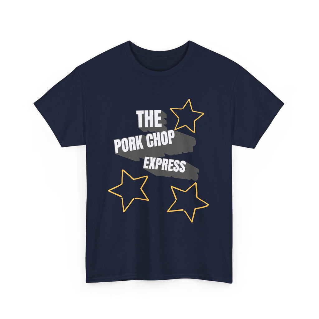 The Pork Chop Express Tee — Retro Star Graphic T-Shirt