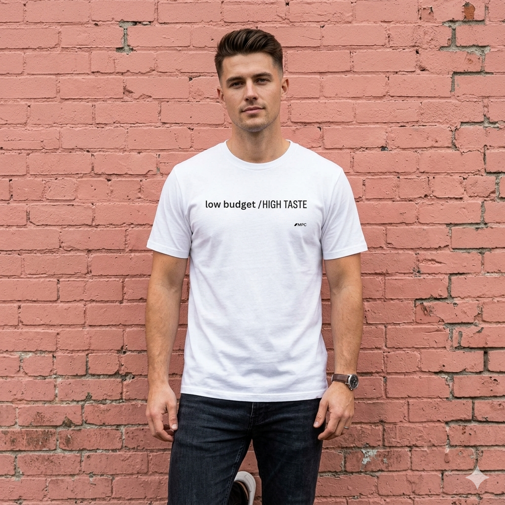 Low Budget / High Taste T‑Shirt